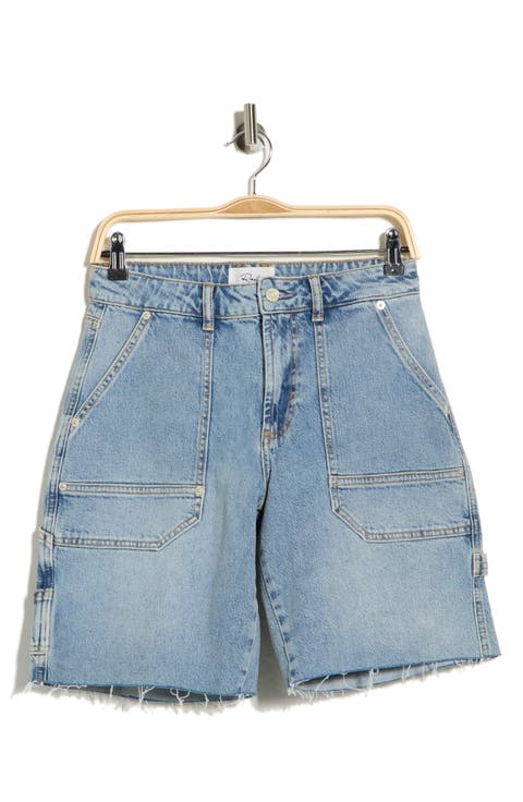 Slater High Waist Denim Shorts