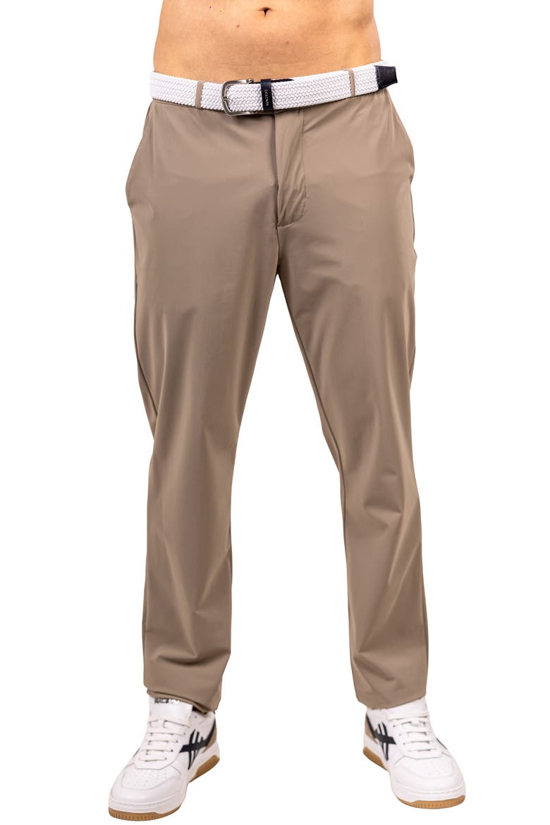 Workout Stretch Straight Leg Pants, Main, color, GREEN