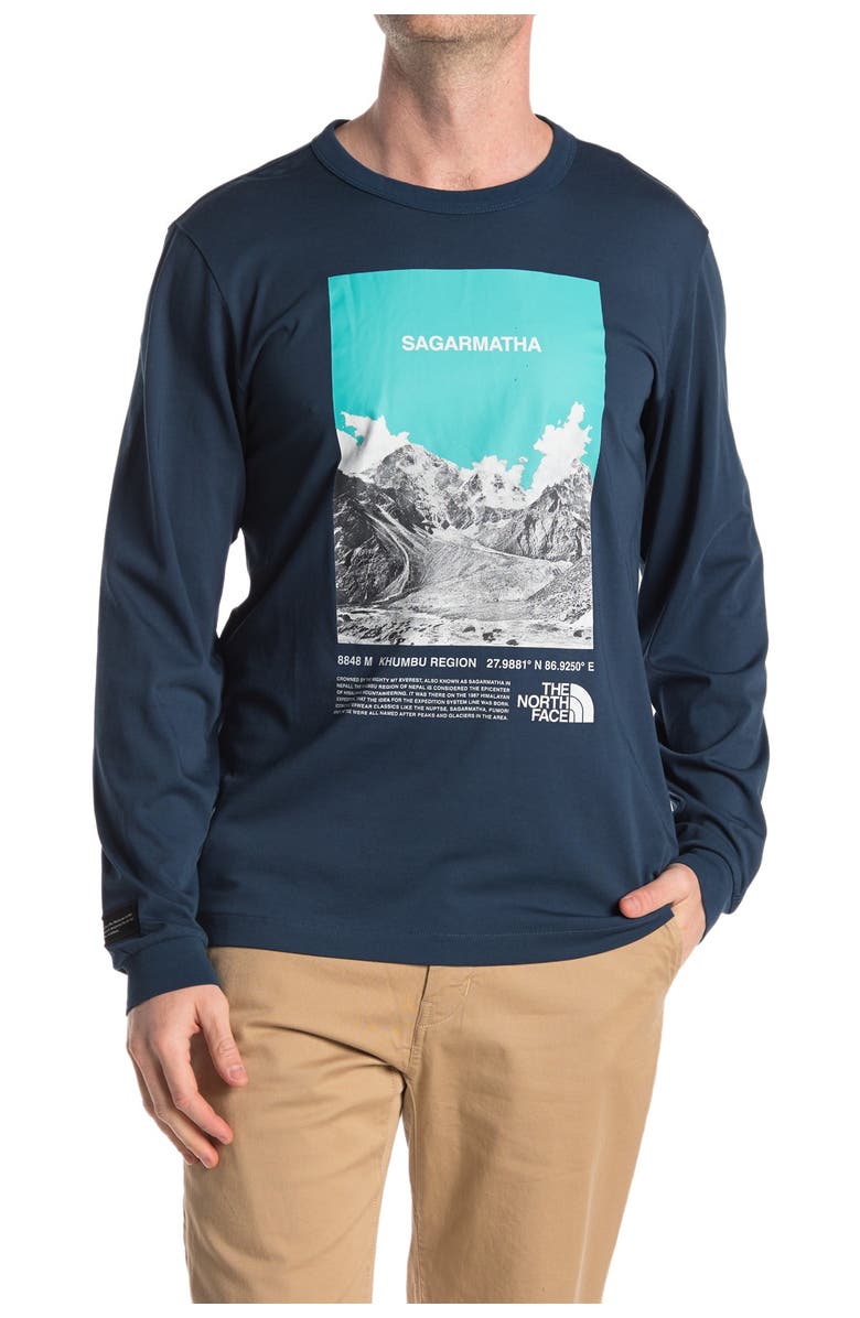 The North Face Sagarmatha Long Sleeve T-Shirt, Main, color, 