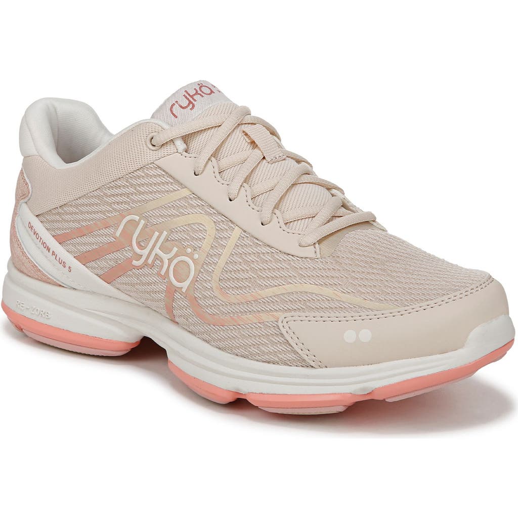 Ryka Women's Devotion Plus 5 Walking Sneakers In Tapioca Beige