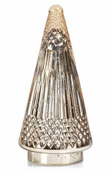 Zodax Stella 11-Inch Antique Glass Illuminated Tree