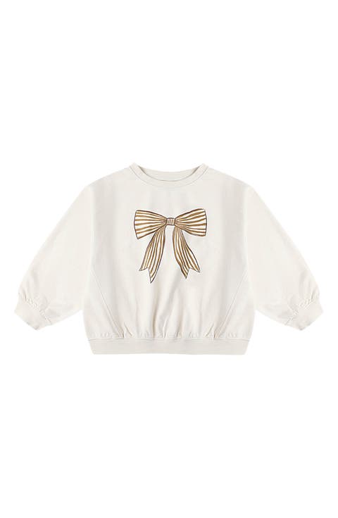 Kids' Graphic Oversized Sweatshirt