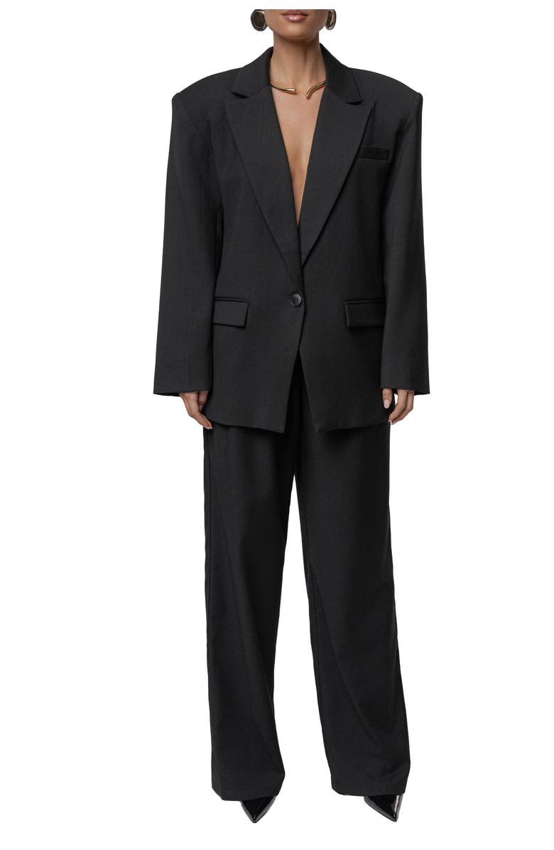 JLUXLABEL Refined Moments Blazer, Alternate, color, Black