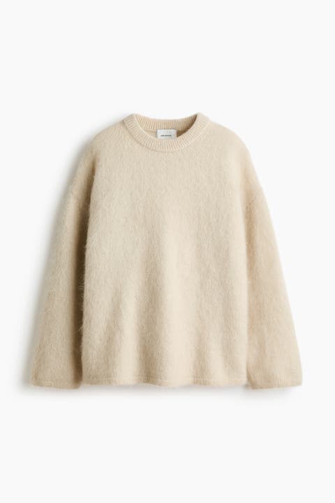 Oversized Mohair-blend Jumper
