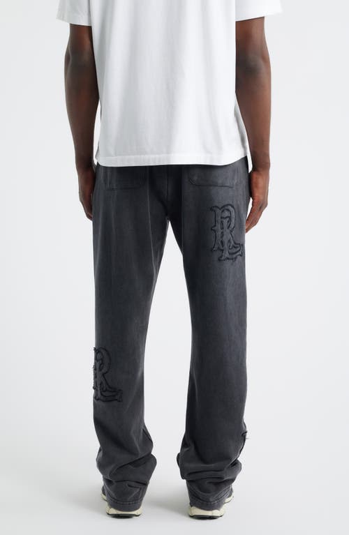 Rolling Loud Logo Appliqué Sweatpants In Black