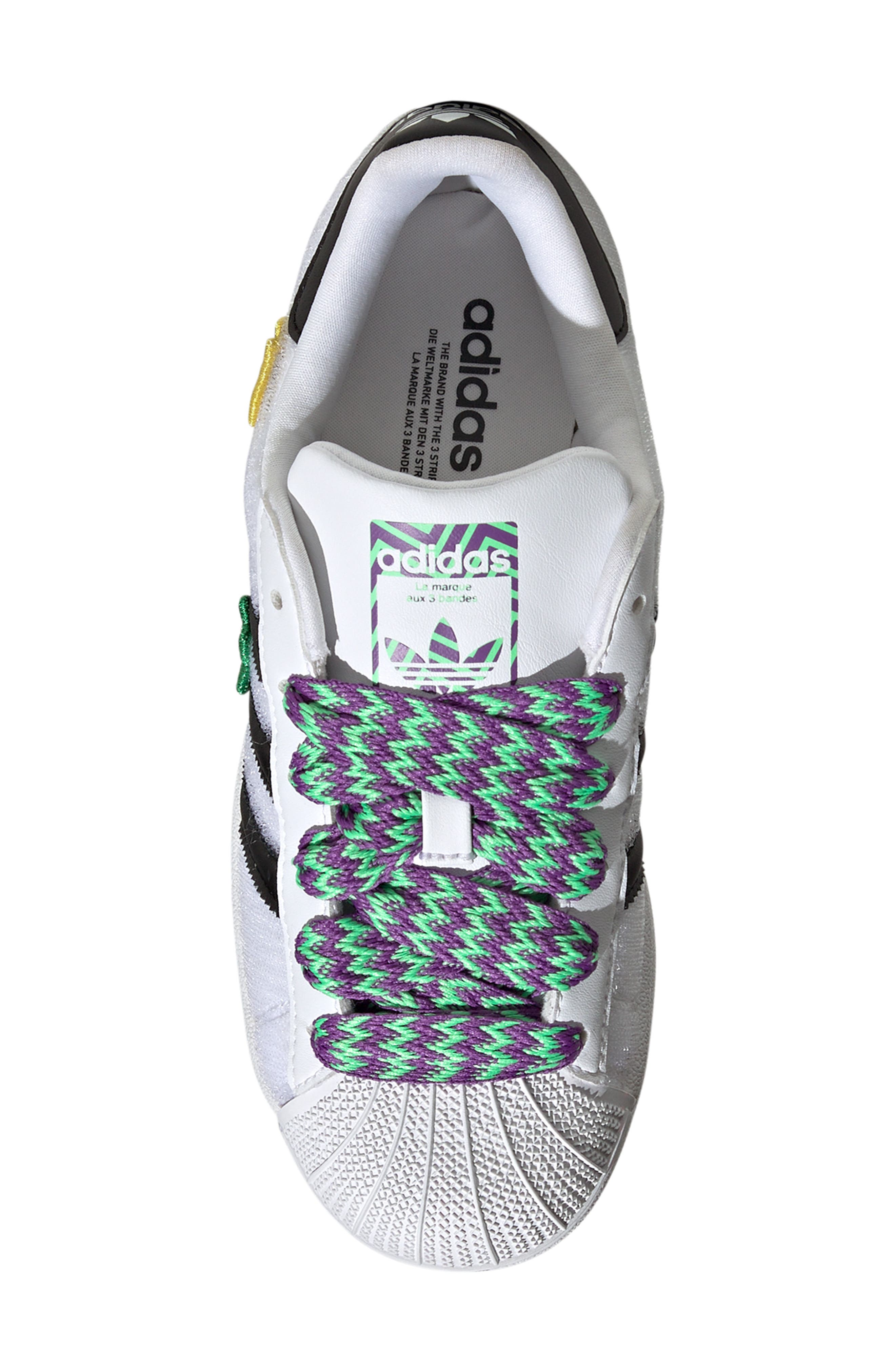 adidas Kids
 Superstar II Sneaker, Alternate, color, 