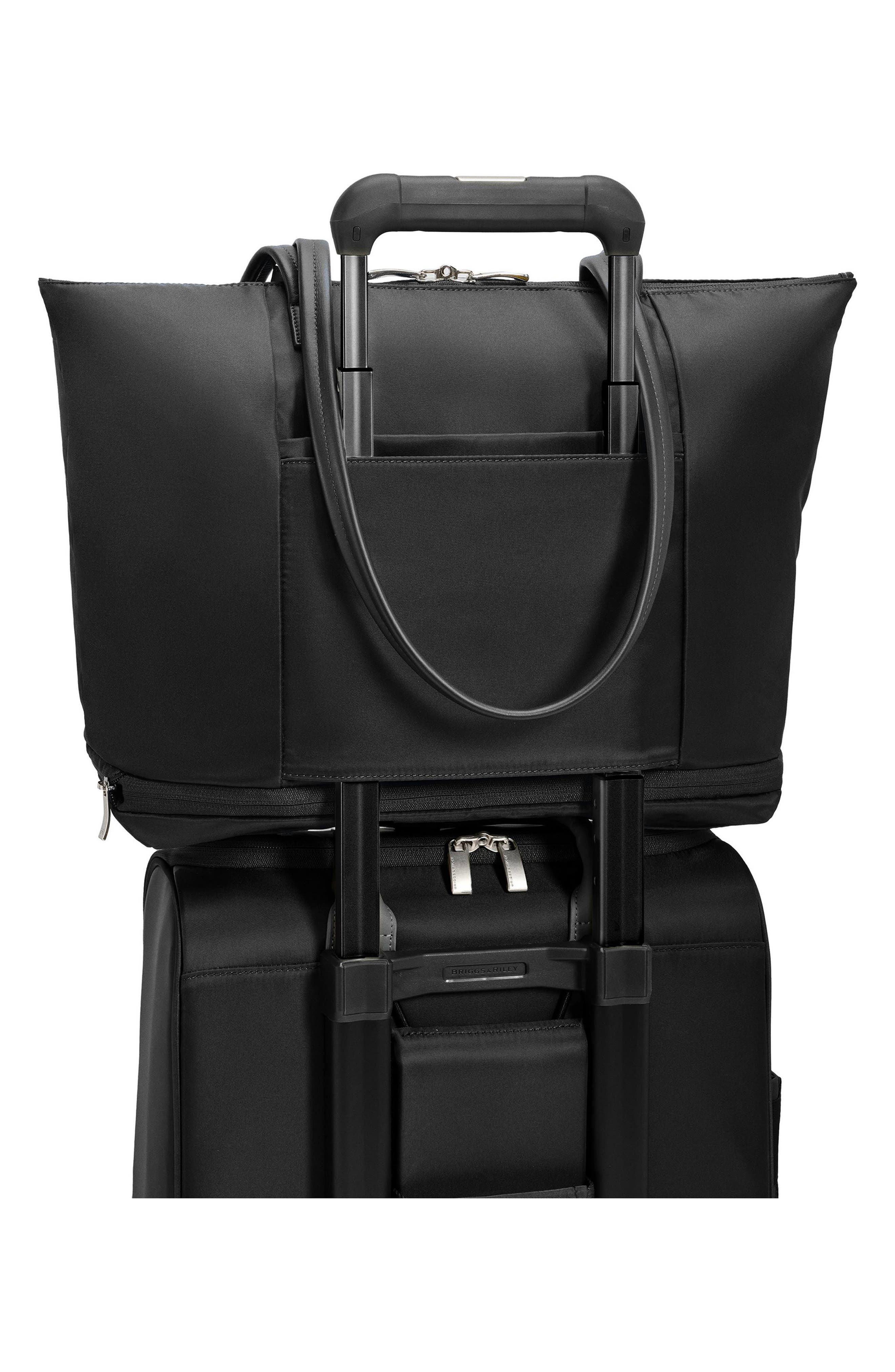Briggs & Riley Rhapsody Expandable Tote, Alternate, color, Black