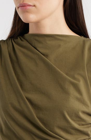 Mixed Media Midi Dress