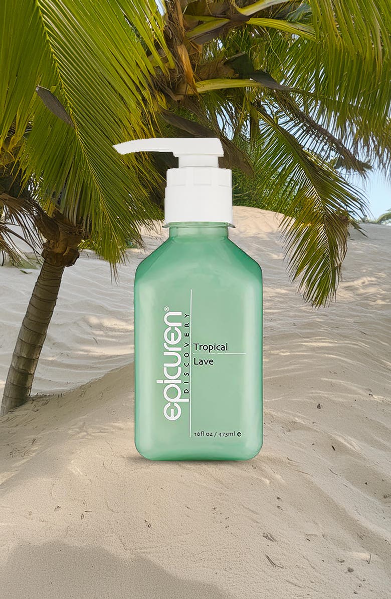 Epicuren Discovery Tropical Lave Body Cleanser - green, Alternate, color, 16Oz