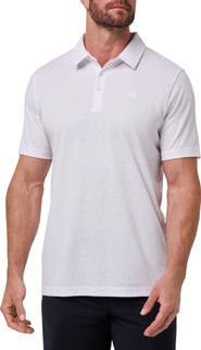 TravisMathew Special Trip Ditsy Cotton Blend Polo