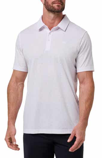 TravisMathew Special Trip Ditsy Cotton Blend Polo