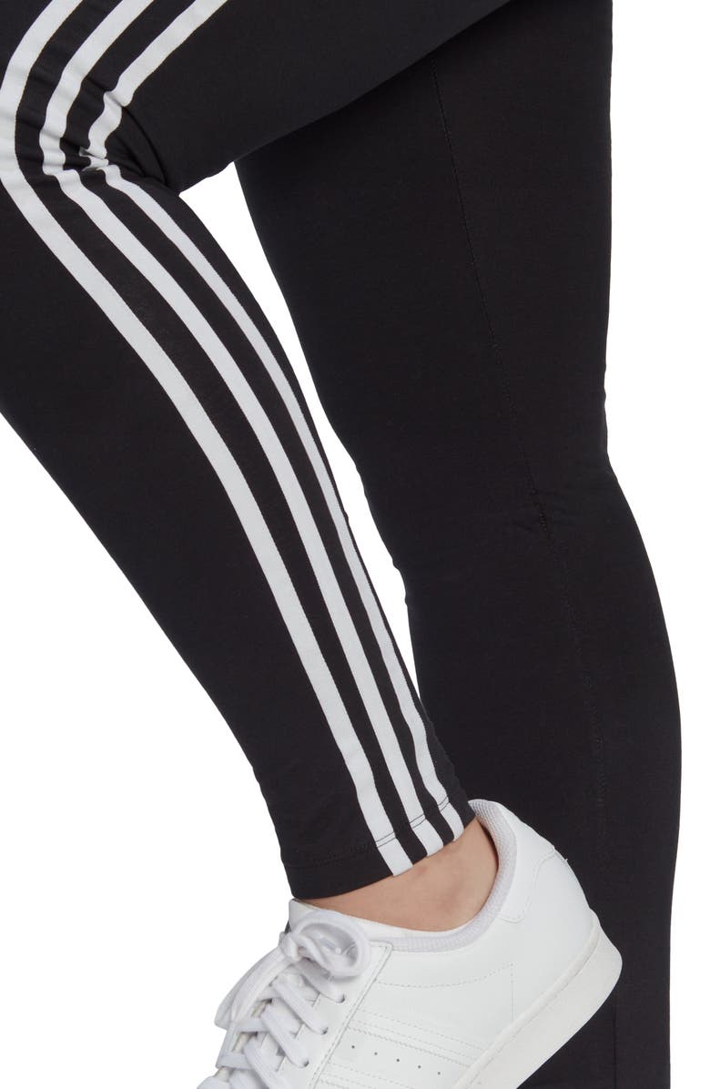 adidas Lifestyle 3-Stripes Leggings, Alternate, color,
