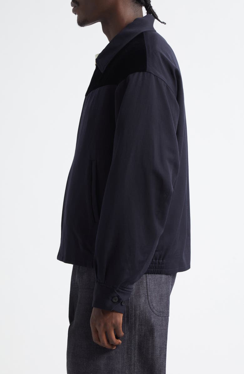 VISVIM Mayfield Swing Zip Jacket, Alternate, color, Navy