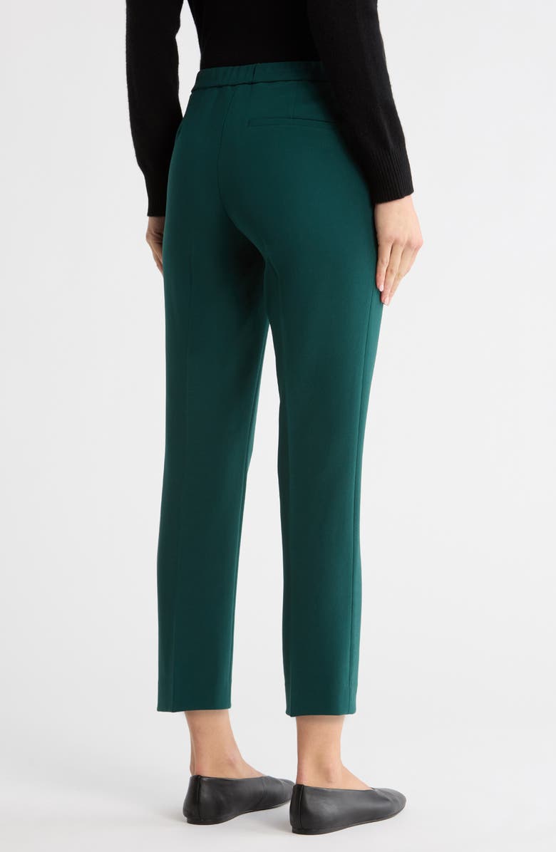 Theory Treeca Pull-On Pants, Alternate, color, Cypress