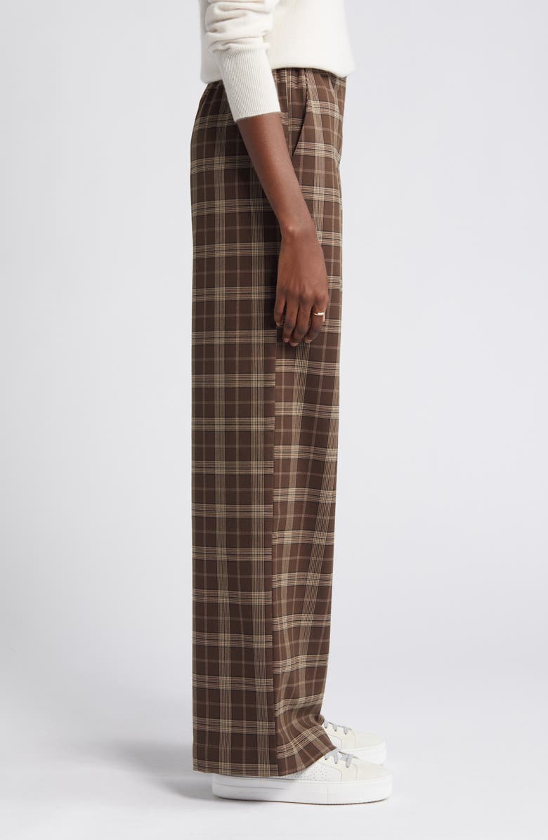 Treasure & Bond Drapey Plaid Pants, Alternate, color,