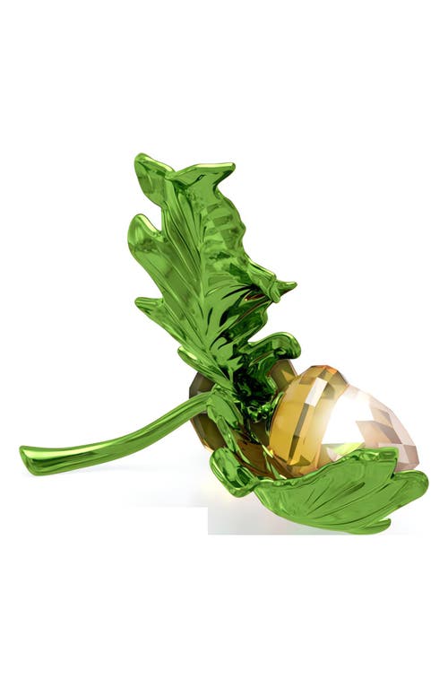 Swarovski Idyllia Acorns Crystal Figurine In Multicolored