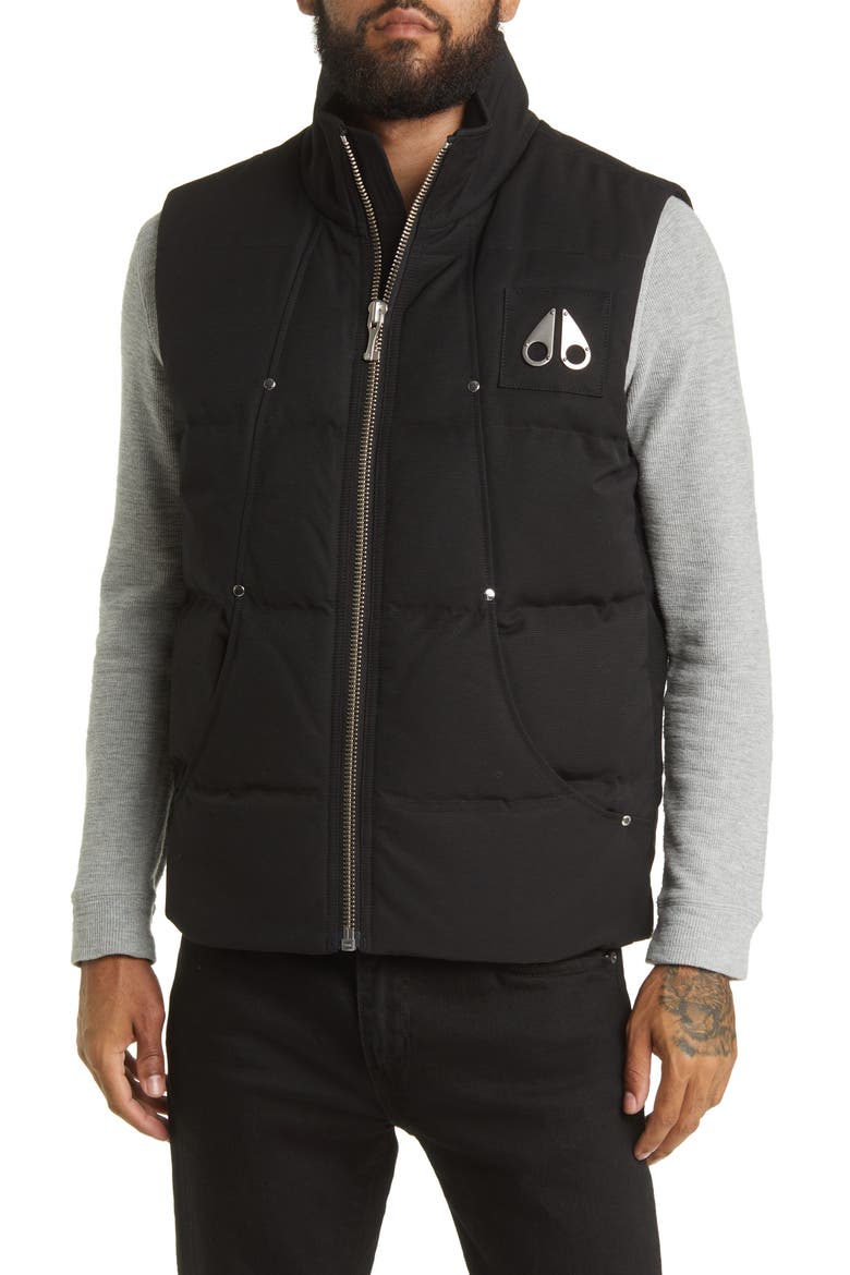 Montreal Down Vest, Main, color, BLACK