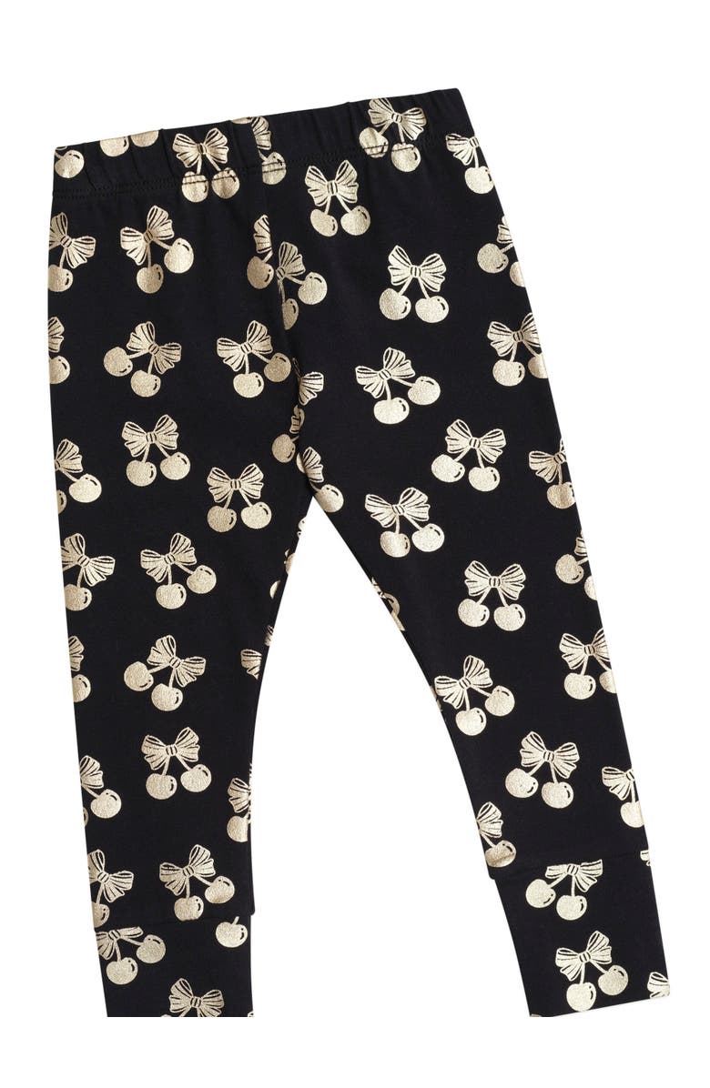 Huxbaby Special Legging Cherry Pie Gold, Alternate, color, Black