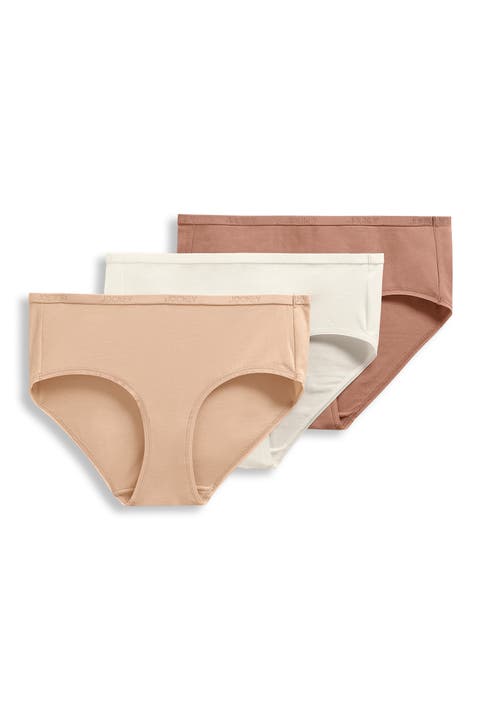 Womens Organic Cotton Stretch Hipster - 3 Pack