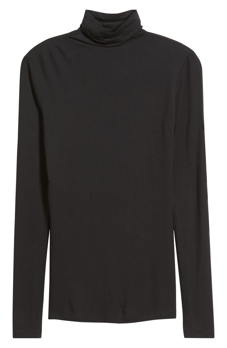 Anne Klein Turtleneck Long Sleeve Top, Alternate, color,
