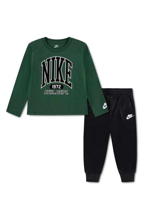 Kids' Varsity Long Sleeve Tee & Joggers Set