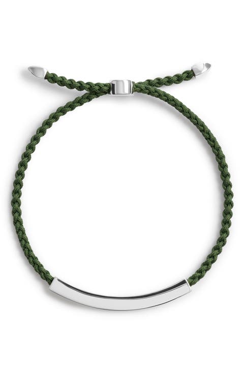 Linear Bold Cord Bracelet