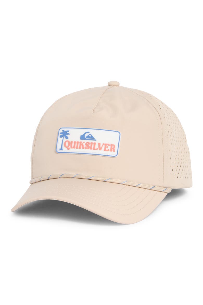 Performer Perforated Baseball Cap, Main, color, TAUPE
