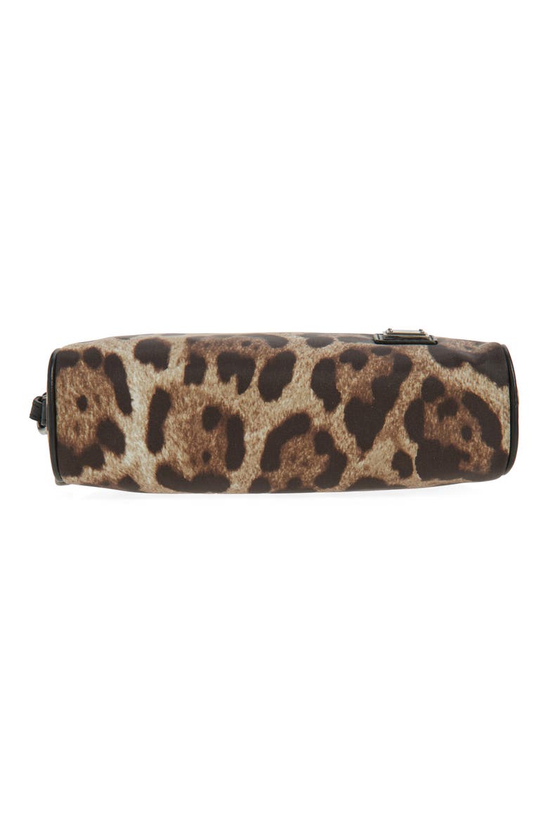 Leopard Print Dopp Bag, Alternate, color, LEO NEW