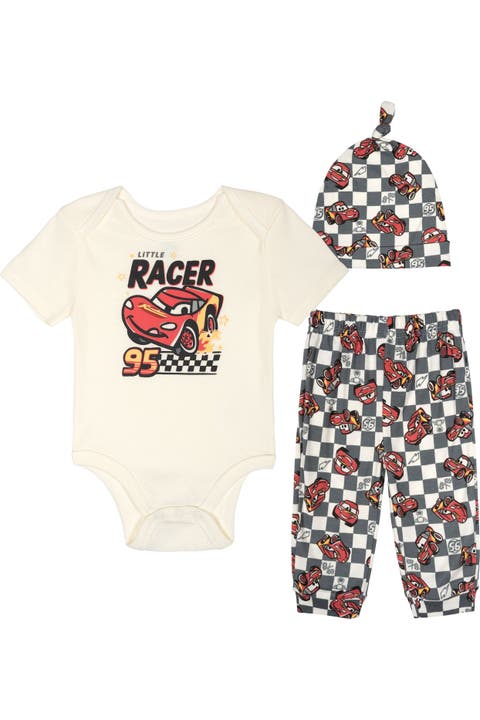 Pixar New Baby 3-Piece Bodysuit Pants and Hat Set
