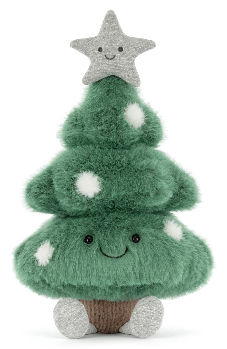 Jellycat Amuseables Christmas Tree Plush Toy, Alternate, color, Green