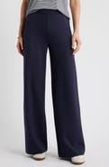 Caslon® High Waist Wide Leg Ponte Pants