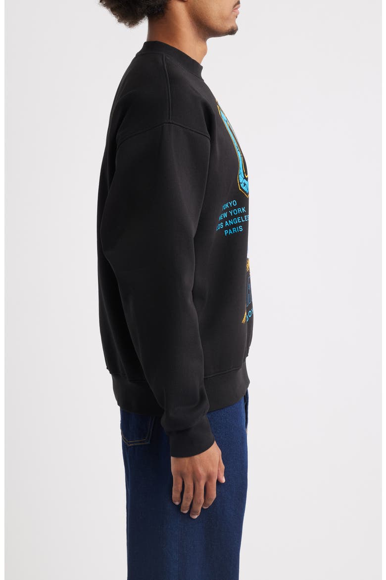 Enjoy the Ride Graphic Sweatshirt, Alternate, color, BLACK