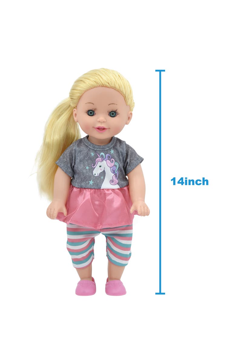 Lil Tots 14" Doll Talking Pet Grooming Playset, Alternate, color, Multicolored