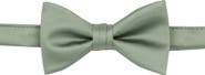 Brooklyn Brigade Men's Solid Satin Pre-Tied Bow Tie
