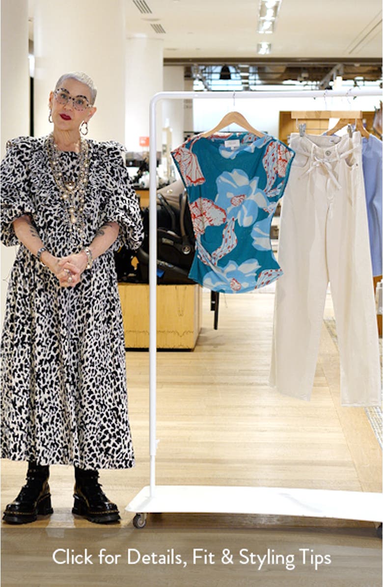 Ellie Print Mesh Top, sales video thumbnail