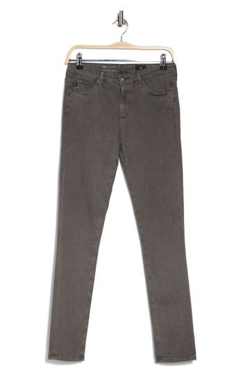 Ag The Prima Skinny Jeans In Sulfur Smoke Grey