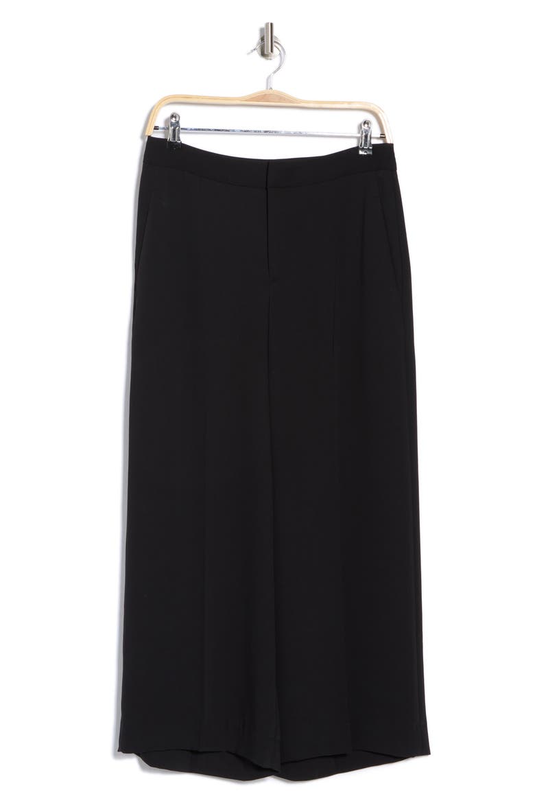 Crop Wide Leg Pants, Alternate, color, BLACK