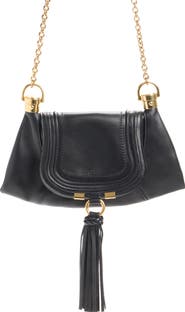 Chloé Marcie Foulard Leather Shoulder Bag