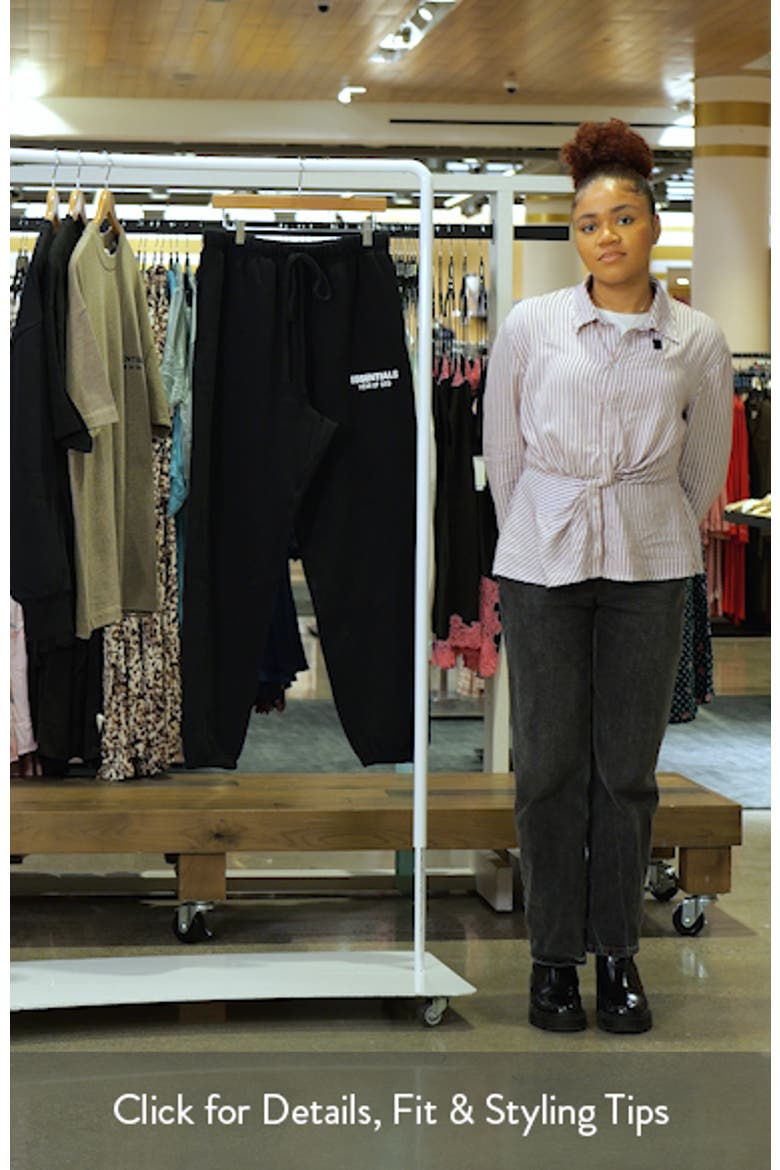 Classic Fit Fleece Sweatpants video