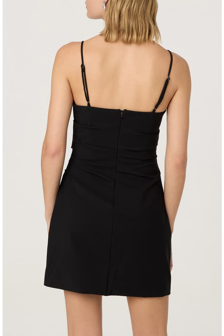 Kalista Minidress, Alternate, color, BLACK