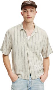 Cotton On Men's Box Fit Short Sleeve Shirt