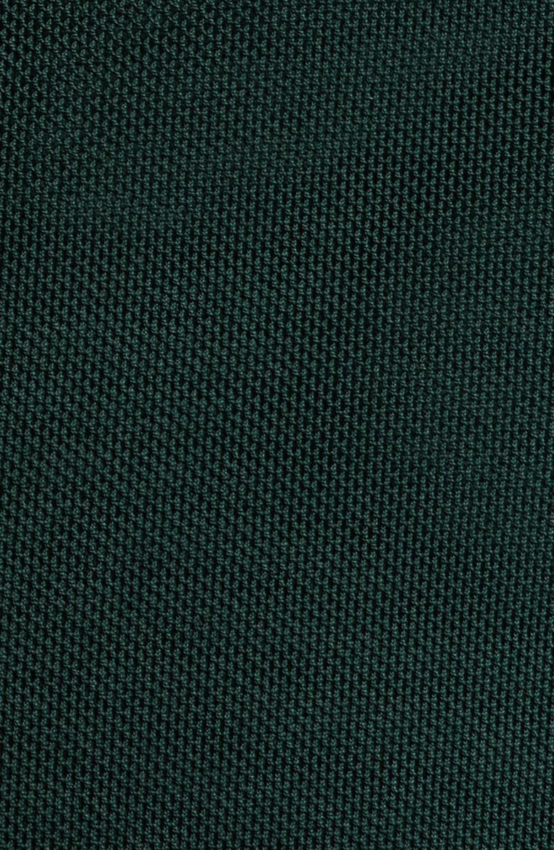 MANGO Aitana Asymmetric Neck Semisheer Midi Dress, Alternate, color, Green