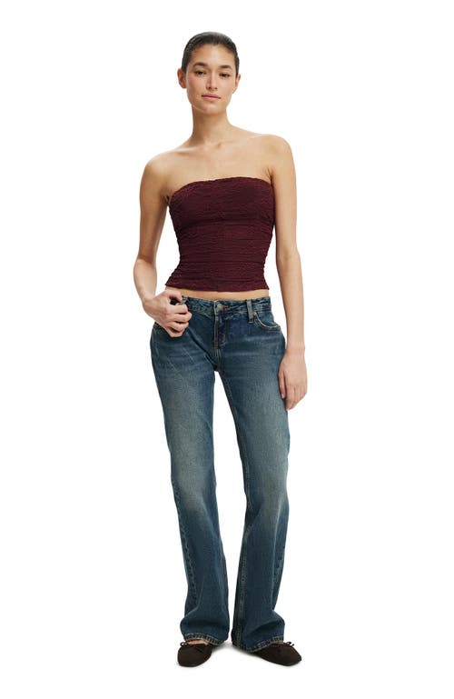Cotton On Cara Corset Bandeau In Brown