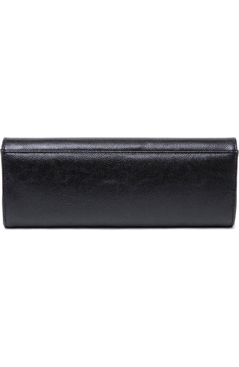 Michelle Wilhite The Mini Robbie Clutch, Alternate, color, Black