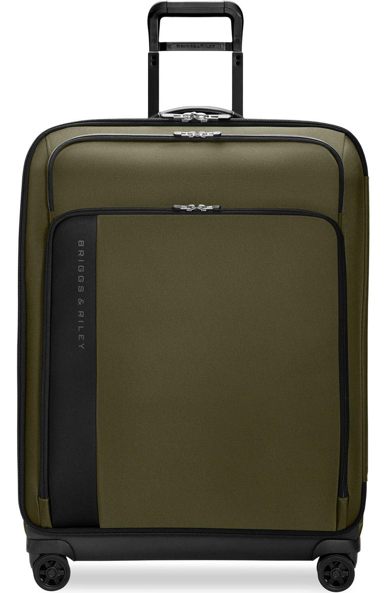Briggs & Riley Large ZDX 29-Inch Expandable Spinner Packing Case, Main, color, Hunter