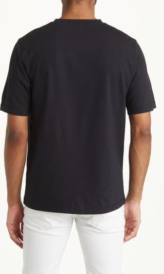 Theory Men's Ryder Tee in Relay Jersey, Baltic, Extra Small
