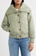 UGG® Solein Oversized Collar Quilted Jacket