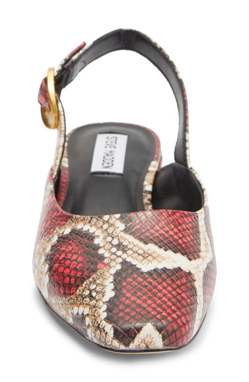 Steve Madden Diona Slingback Pump In Multi
