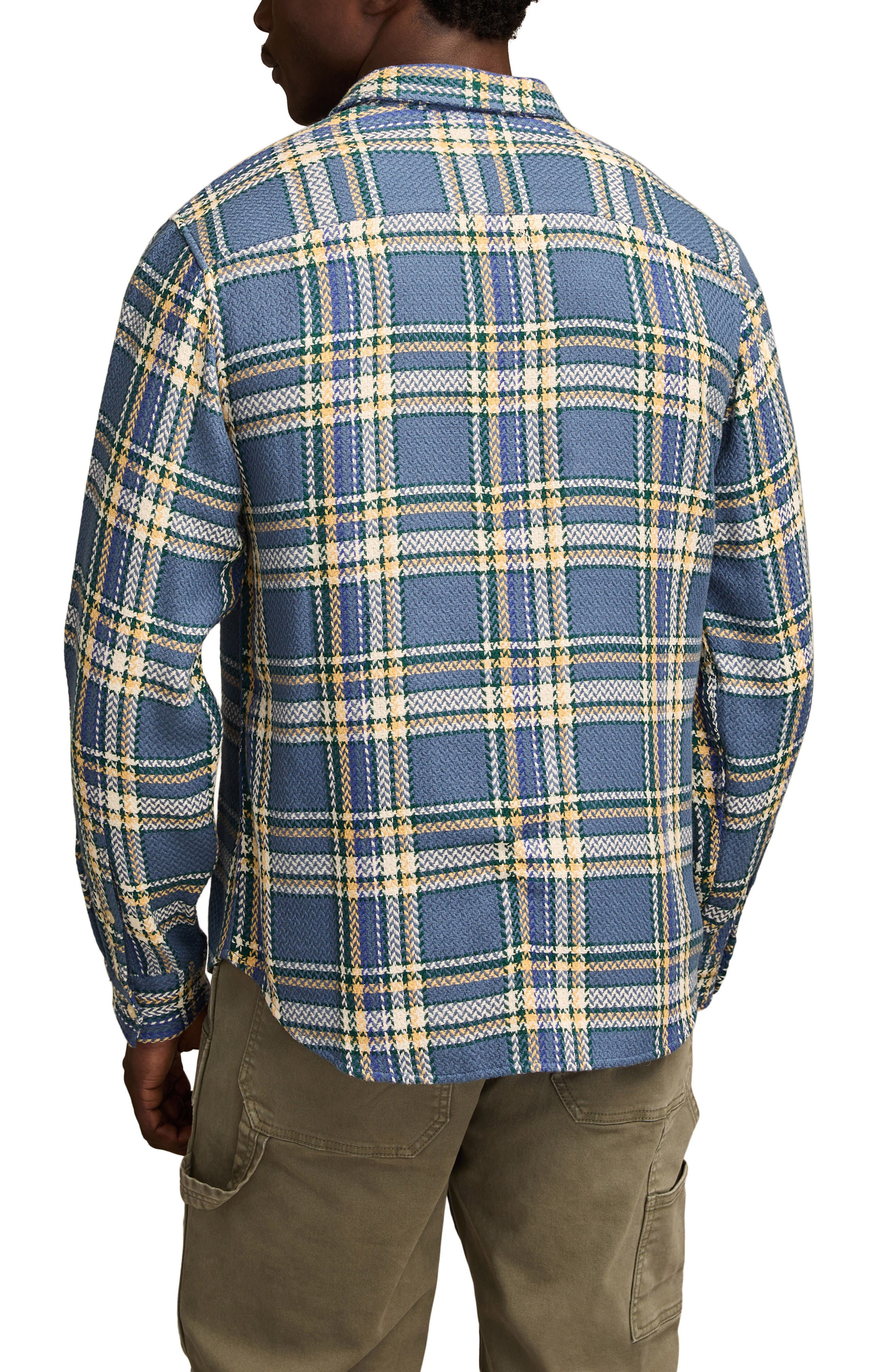 Plaid Flannel Utility Shirt - image 2