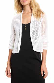 NIC+ZOE Mesh Cocoon Cardigan
